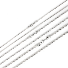 Custom Wholesale Stainless Steel Twist Link Chain